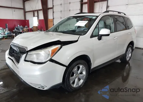 2015 Subaru Forester 2.5I Premium from USA, damaged, VIN JF2SJADC2FH486290